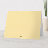 Cute Sweet Folded Thank You Card サンキューカード (裏面)