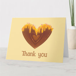 Cute Sweet Folded Thank You Card サンキューカード
