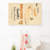 Cute Sweet Honey and Kawaii Eyeball Text 横断幕 (インサイチュ)