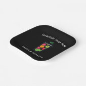 Cute Sweet yogurt Smoothies fruit Juice bar shop ペーパープレート (傾斜あり)