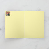 Cute Tabby and Tiger Greeting card シーズンカード (内部)