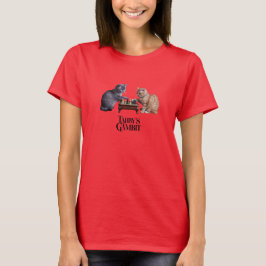 Cute Tabby's Gambit Woman's T-Shirt Tシャツ