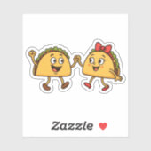 Cute Tacos  シール (シート)