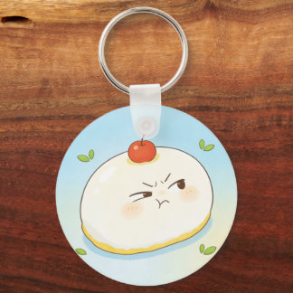 Cute Tamago Tofu Keychain キーホルダー