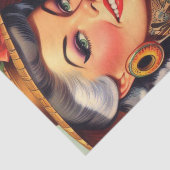 Cute Tattooed Summer Pinup 薄葉紙 (詳細)