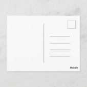 Cute Tea Bag Illustration Cup Of Tea Support Card ポストカード (裏面)