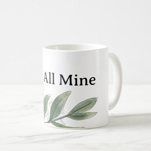 Cute tea cup.  All Mine コーヒーマグカップ (正面右)