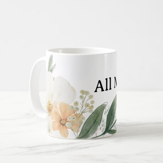 Cute tea cup.  All Mine コーヒーマグカップ (正面左)