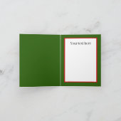 Cute Teacher add your message  サンキューカード (内部)
