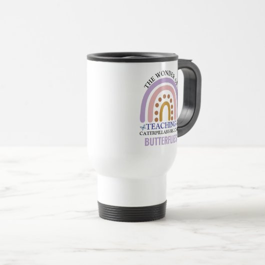 Cute Teacher Appreciation Mug – Back to School トラベルマグ (正面右)