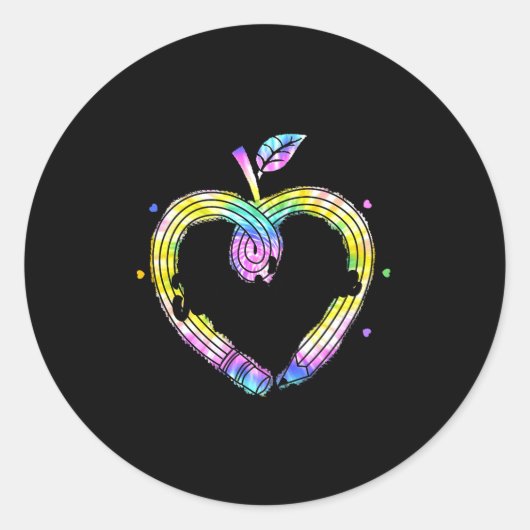 Cute Teacher's Aide Shirt Appreciation Day Gift He ラウンドシール (正面)