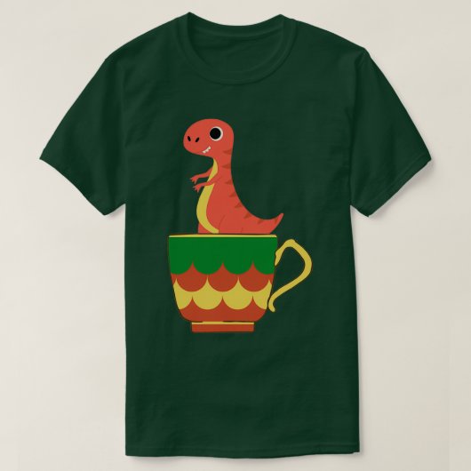Cute TeaRex Tシャツ (デザイン正面)