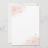 Cute Teddy Balloon Baby Shower Invitation 招待状 (裏面)