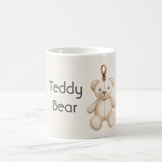 Cute Teddy Bear コーヒーマグカップ (中央)