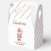 Cute Teddy Bear 1st Birthday | Sweet Bear  フェイバーボックス (オープン)