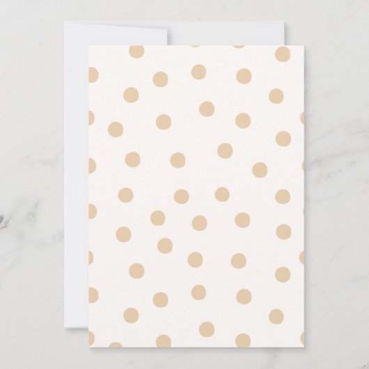 Cute Teddy Bear 4th Birthday Party Celebration 招待状 (裏面)