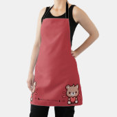Cute Teddy Bear All-Over Print Apron – Sweet Kitch エプロン (インサイチュ)