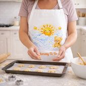 Cute Teddy Bear Baby Shower スタンダードエプロン