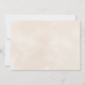 Cute Teddy Bear Baby Shower boy サンキューカード (裏面)