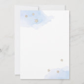 Cute Teddy Bear Baby Shower Invitation 招待状 (裏面)