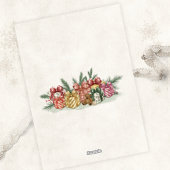 Cute Teddy Bear Christmas Tree Card カード