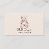 Cute Teddy Bear Daycare 名刺 (正面)