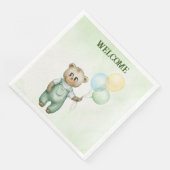 cute teddy bear green background (コーナー)