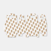 Cute Teddy Bear Pattern フェイバーボックス (折り畳みなし)
