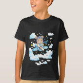 Cute Teddy Bear Pilot Airplane Tシャツ (正面)