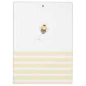  Cute teddy bear school with jar of honey クリップボード (裏面)