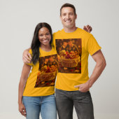 Cute Teddy Rose Basket Valentines Day Graphic Tシャツ (ユニセックス)