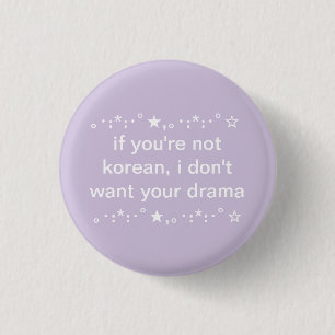 Cute Teen Aesthetic Kpop & Kdrama 缶バッジ