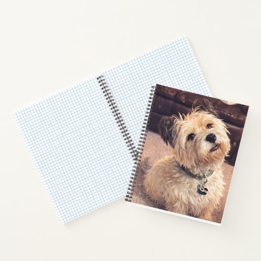 Cute Terrier Dog Small Notepad ノートブック (内部)