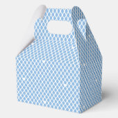 Cute Thank You Birthday Name Any Age Pretty Blue フェイバーボックス (裏面)