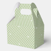 Cute Thank You Birthday Name Any Age Pretty Green フェイバーボックス (裏面)