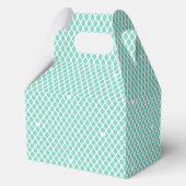 Cute Thank You Birthday Name Any Age Pretty Mint フェイバーボックス (裏面)