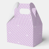 Cute Thank You Birthday Name Any Age Pretty Purple フェイバーボックス (裏面)