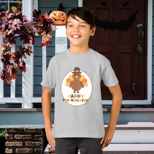 Cute Thanksgiving Turkey Holiday Tシャツ