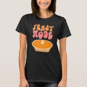 Cute thanksgiving turkey thankful gobble fall dinn tシャツ (正面)