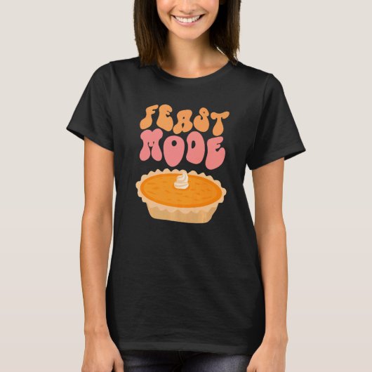 Cute thanksgiving turkey thankful gobble fall dinn tシャツ (正面)
