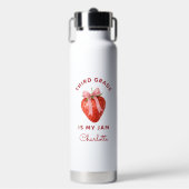 Cute Third Grade is my jam Back to School Kids  ウォーターボトル (正面)