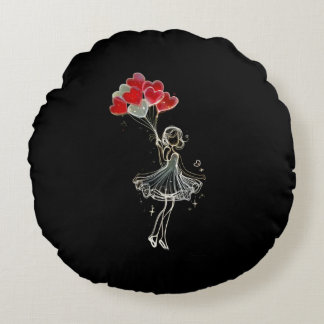 Cute throw pillow ラウンドクッション