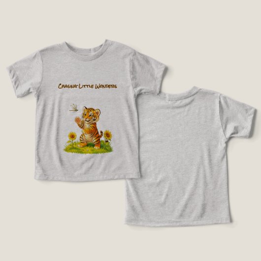 Cute Tiger  (デザイン正面&裏面)