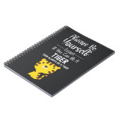 Cute Tiger Lover Gifts Animal Wildlife Funny Humor ノートブック (左側)