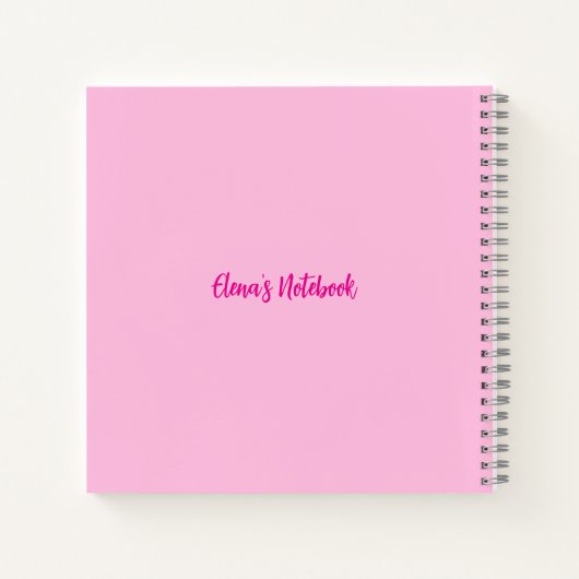 Cute Tiger Notebook ノートブック (裏面)