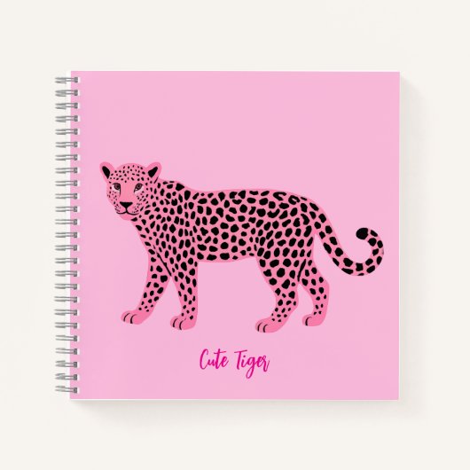 Cute Tiger Notebook ノートブック (正面)