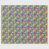 Cute tiled melting ice cream pattern  ラッピングペーパー (フラット)