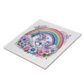 Cute tiled unicorn lovers  タイル (側面)