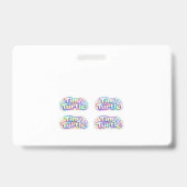 Cute Tiny Turtle バッジ (裏面)