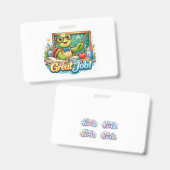 Cute Tiny Turtle バッジ (正面＆裏面)